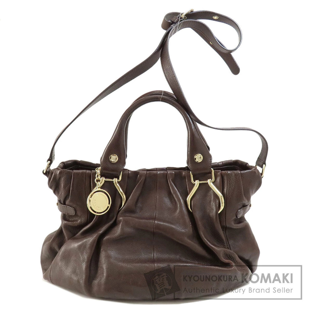 Celine handbag leather